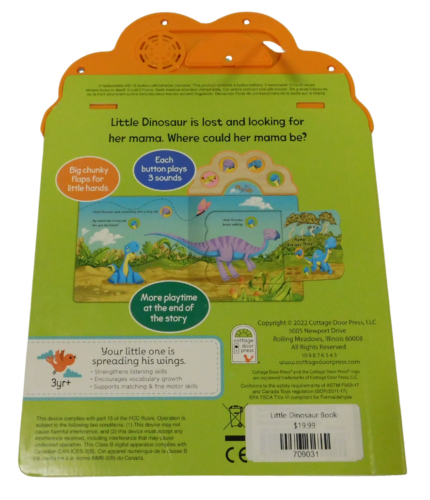 Little Dinosaur: Lift-a-Sound