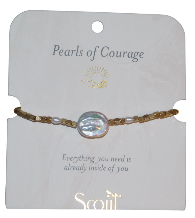 Pearl Affirmation Bracelet