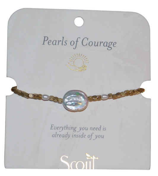 Pearl Affirmation Bracelet