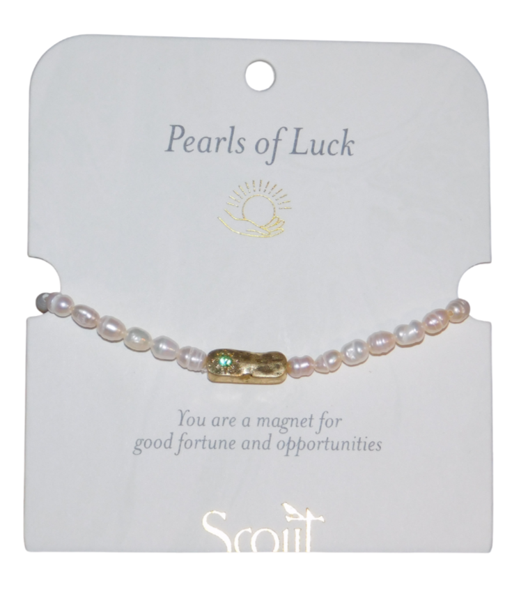 Pearl Affirmation Bracelet