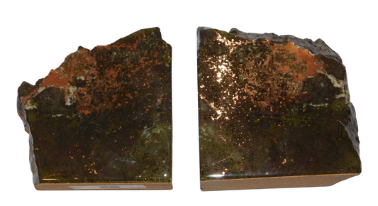 Copper Ore Bookends