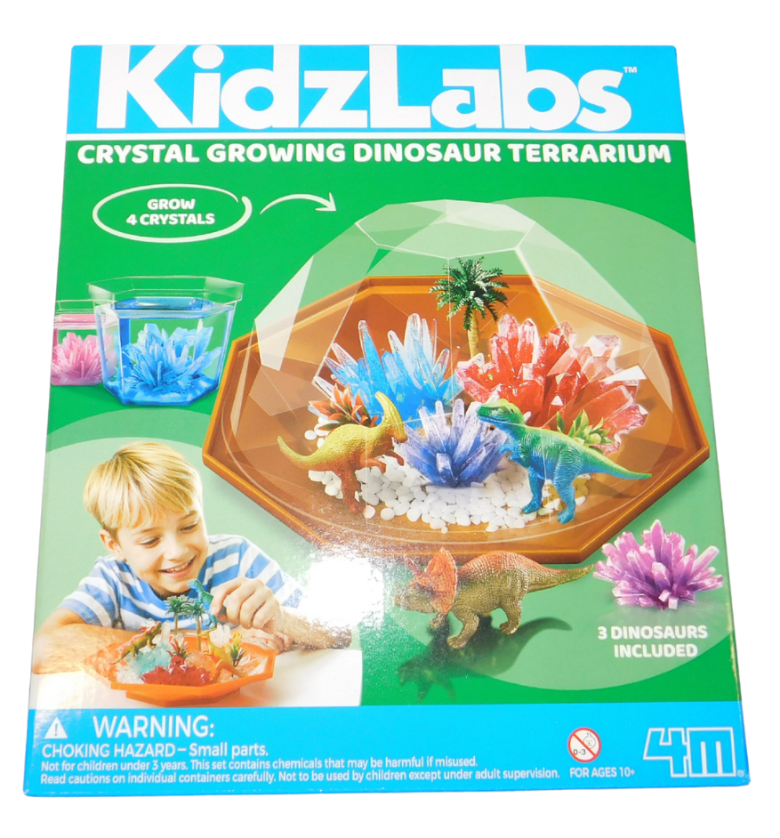Crystal Growing Dinosaur Terrarium