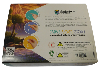 Dino Soapstone Kit