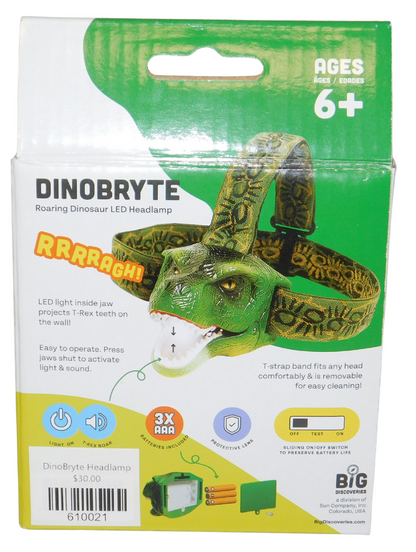 Dinobryte Headlamp