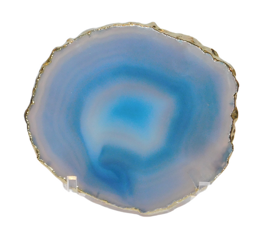 Electroplated Agate Slab