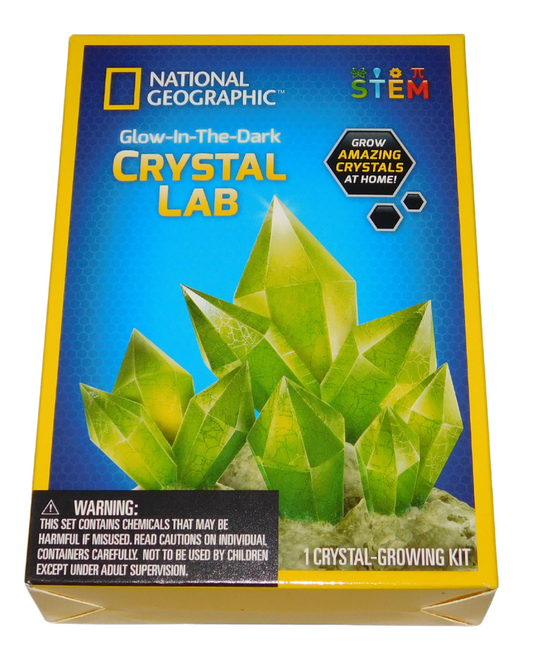 Glow in the Dark Crystal Lab