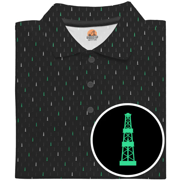 Green Midnight Rigs Polo