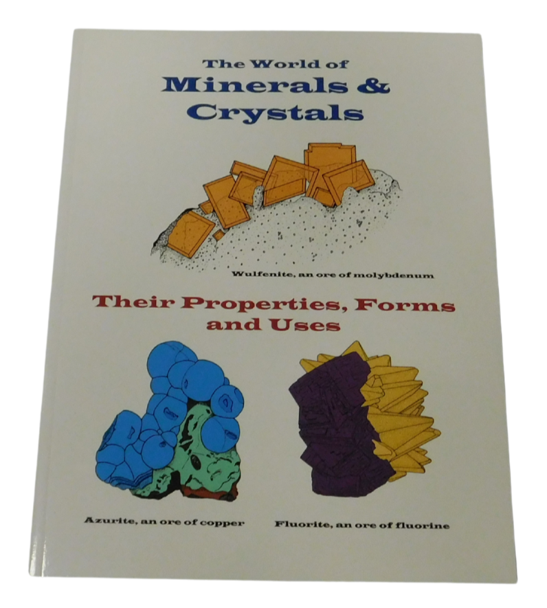 The World of Minerals and Crystals: Alphabet Coloring Book
