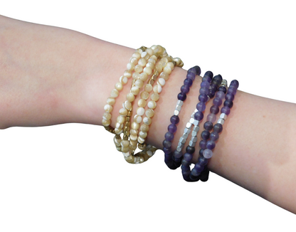 Stone Wrap Bracelet/Necklace